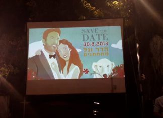 השכרת מקרן ומסך