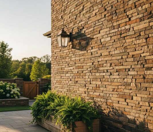 חיפוי אבן לקירות חוץ