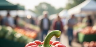 חנות ירקות אורגניים